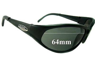 Bill Bass Unknown Model Ersatzgläser 64mm wide 