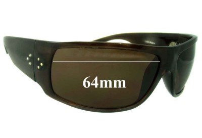 Blinde Unknown Model Replacement Lenses 64mm wide 