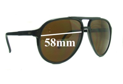 Bolle 373 Replacement Sunglass Lenses - 58mm Wide 