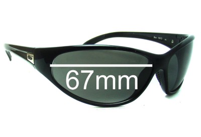 New Style Bolle Boa Replacement Sunglass Lenses - 67mm Wide 