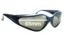 Sunglass Fix Replacement Lenses for Bolle Mad Cat - 65mm Wide 