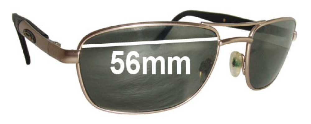 Sunglass Fix Replacement Lenses for Bolle Pharmium 2.0 - 56mm Wide