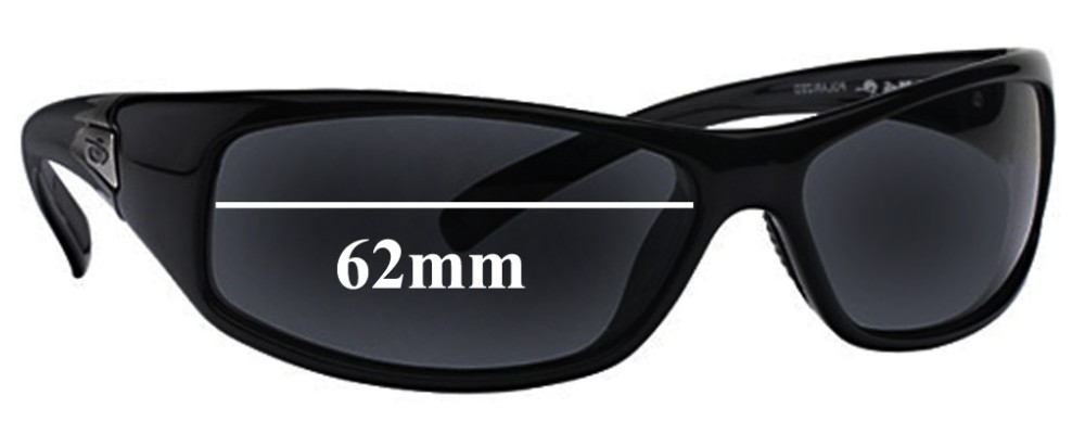 Sunglass Fix Replacement Lenses for Bolle Rattler - 62mm Wide