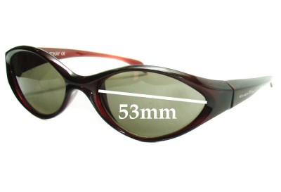 Bolle Tokay Replacement Sunglass Lenses - 53mm  Wide 