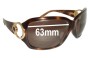 Sunglass Fix Replacement Lenses for Bvlgari 862 - 63mm Wide 