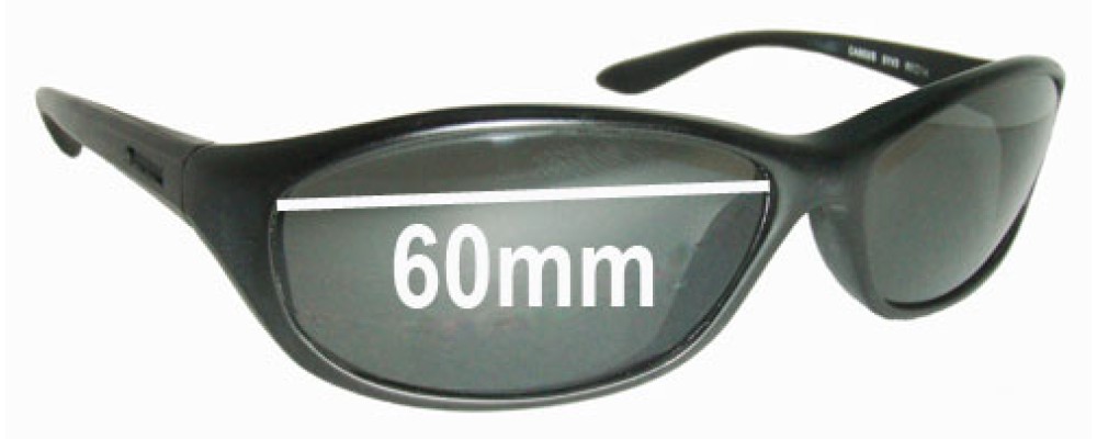 Sunglass Fix Replacement Lenses for Carrera 903/S - 60mm Wide