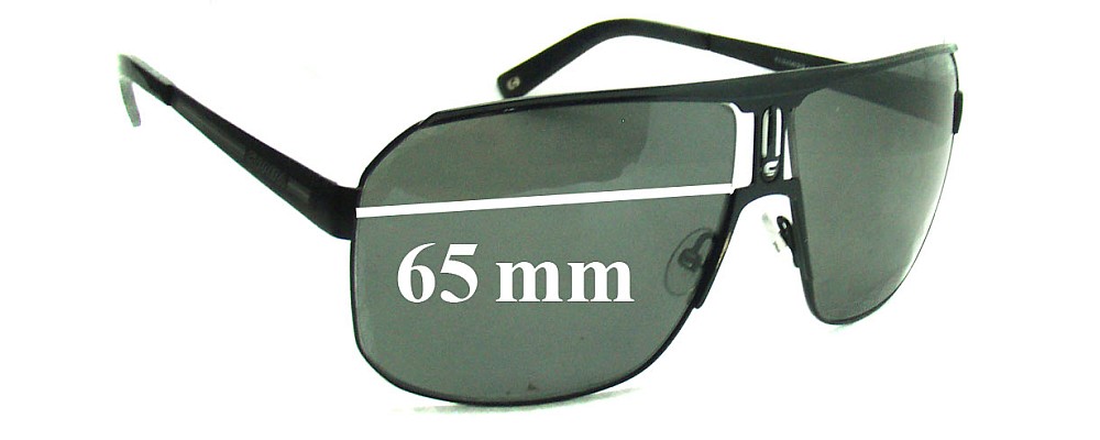 Sunglass Fix Replacement Lenses for Carrera Panamerica 2 - 65mm Wide