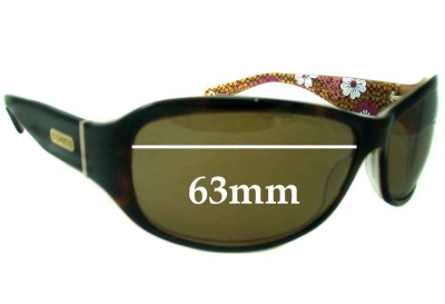 Coach S437 Sarah Replacement Lenses 63mm wide 