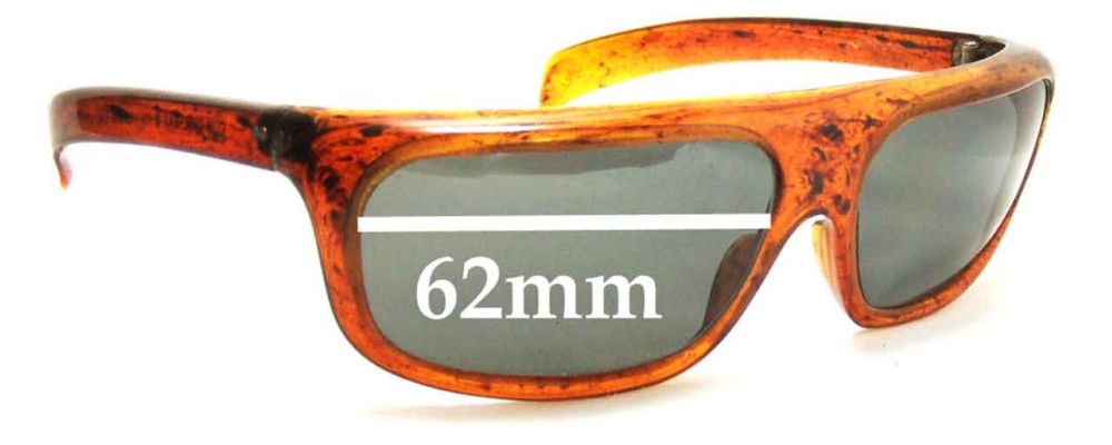 Sunglass Fix Replacement Lenses for Cool Ray Confidential - 62mm Wide