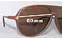 Sunglass Fix Replacement Lenses for Dazed N Confused  King - 60mm Wide 