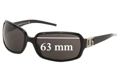 Dolce & Gabbana DG810S Replacement Sunglass Lenses- 63mm Wide 