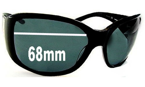 Sunglass Fix Replacement Lenses for Dolce & Gabbana DG3003 - 68mm Wide 