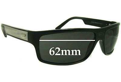 Diesel DS 0187 Replacement Lenses 62mm wide 