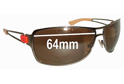 Diesel Unknown Model Replacement Lenses 64mm wide 