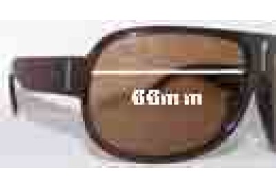 Christian Dior Homme Replacement Lenses 66mm wide 