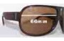 Sunglass Fix Replacement Lenses for Christian Dior Homme - 66mm Wide 