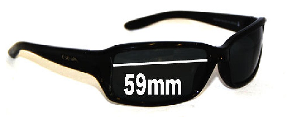 DNA Gulch II Replacement Sunglass Lenses - 59mm Wide