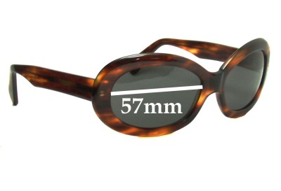 Dolce & Gabbana DG5145 Replacement Sunglass Lenses - 57mm wide 