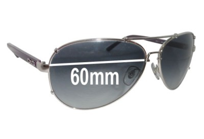 Dolce & Gabbana DG6047 Replacement Lenses 60mm wide 