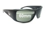 Sunglass Fix Replacement Lenses for Dragon Calaca - 60mm Wide 