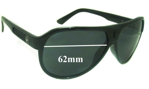 Sunglass Fix Replacement Lenses for Dragon Experience 2 - 62mm Wide 