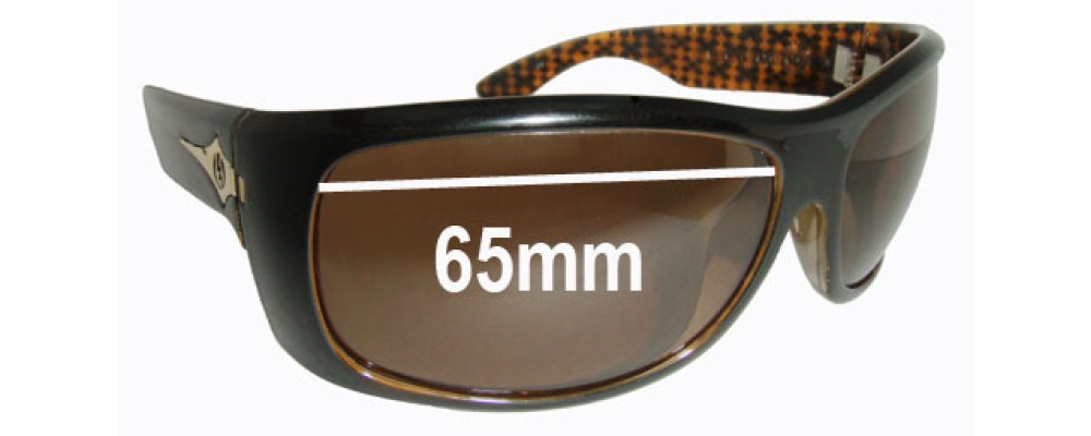 Sunglass Fix Replacement Lenses for Electric Bourbon - 65mm Wide