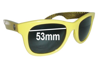 Electric Detroit Replacement Sunglass Lenses - 53MM wide 