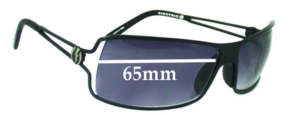 Sunglass Fix Replacement Lenses for Electric Livewire - 65mm Wide