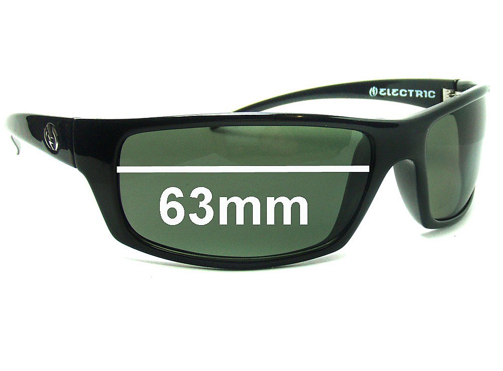 Sunglass Fix Replacement Lenses for Electric Technician Older than 2011 - 63mm Wide Sunglass Fix Replacement Lenses for Electric Technician Older than 2011 - 63mm Wide