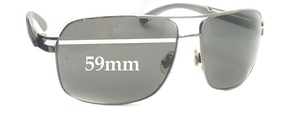 Sunglass Fix Replacement Lenses for Fish Barb   - 59mm Wide