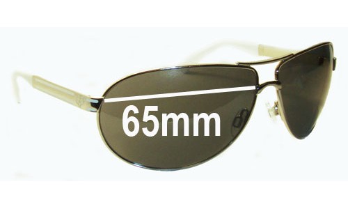 Sunglass Fix Replacement Lenses for Fox Racing The Injection - 65mm Wide 