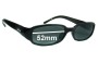 Sunglass Fix Replacement Lenses for Gucci GG1439/S - 52mm Wide 