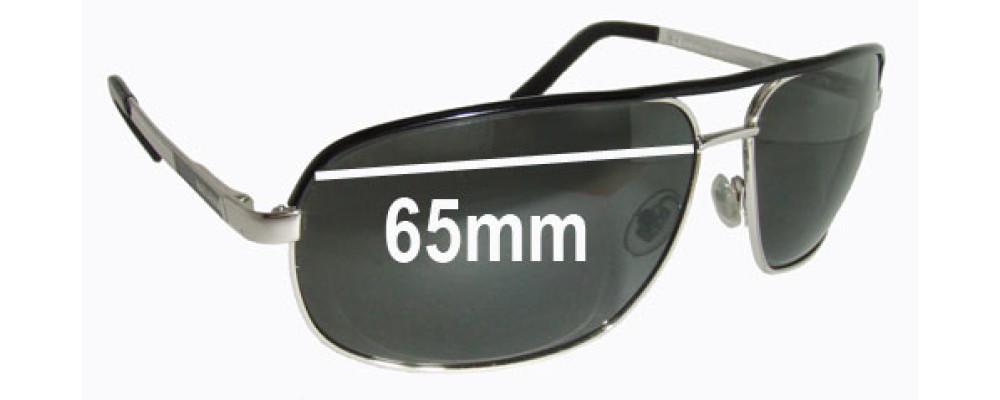 Sunglass Fix Replacement Lenses for Gucci GG1857/S - 65mm Wide