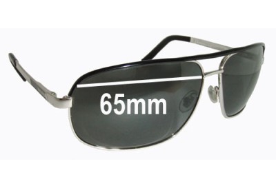  Sunglass Fix Replacement Lenses for Gucci GG1857/S - 65mm Wide 