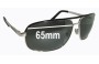 Sunglass Fix Replacement Lenses for Gucci GG1857/S - 65mm Wide 