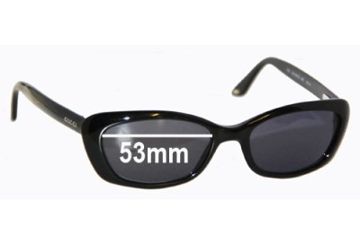 Sunglass Fix Replacement Lenses for Gucci GG2415/S - 53mm Wide 