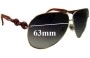 Sunglass Fix Replacement Lenses for Gucci GG4225/S - 63mm Wide 