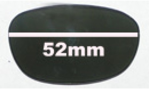 Sunglass Fix Replacement Lenses for Guess GU6141 - 52mm Wide 