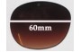 Sunglass Fix Ersatzgläser für Guess GU7002 - 60mm Wide 