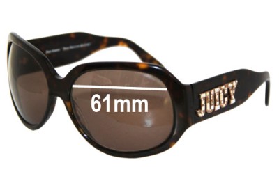 Juicy Couture American Princess Replacement Lenses 61mm wide 