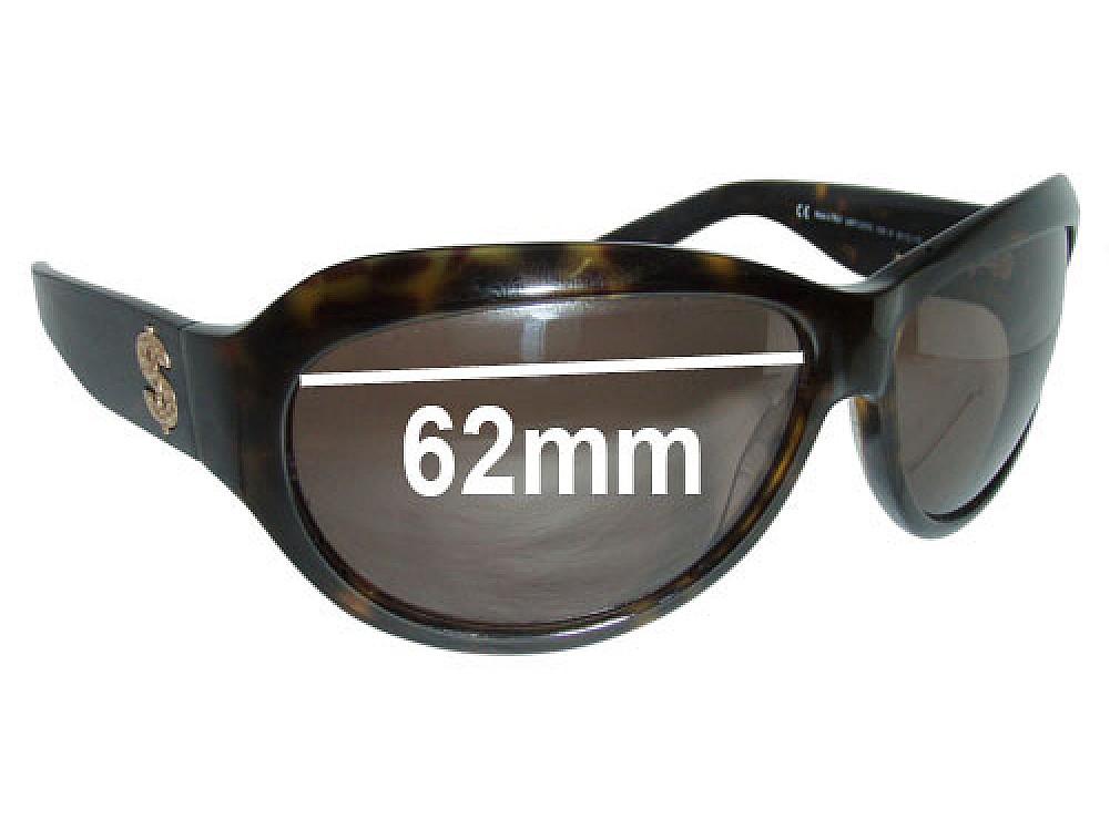 Sunglass Fix Ersatzgläser für Juicy Couture Lady Lucks - 62mm Wide Sunglass Fix Ersatzgläser für Juicy Couture Lady Lucks - 62mm Wide