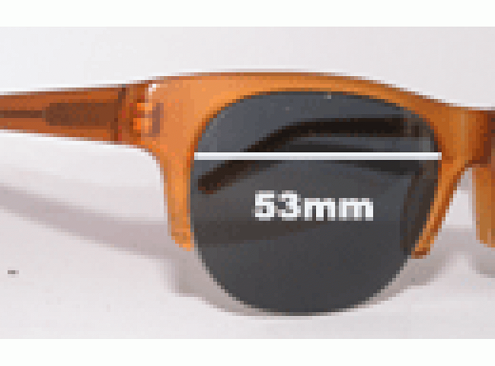Sunglass Fix Lentes de Repuesto para Kate Sylvester Johnny Fam - 53mm Wide Sunglass Fix Lentes de Repuesto para Kate Sylvester Johnny Fam - 53mm Wide
