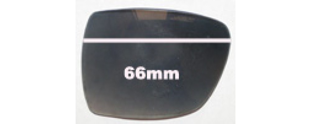 Sunglass Fix Lentilles de Remplacement pour Lisa Ho LH206/S - 66mm Wide