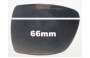 Sunglass Fix Lentilles de Remplacement pour Lisa Ho LH206/S - 66mm Wide 