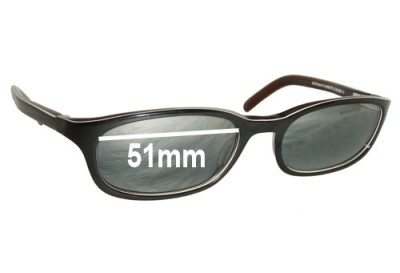 Maui Jim MJ138 Replacement Sunglass Lenses - 51mm Wide 