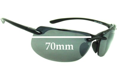 Maui Jim MJ412 Banyans Nose Gasket Only Replacement Lenses 70mm wide 