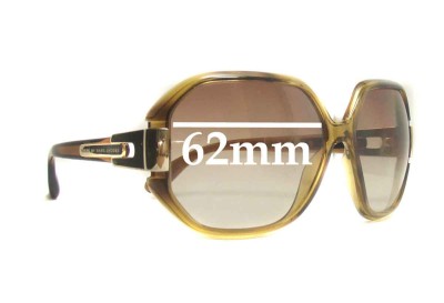 Marc by Marc Jacobs MMJ 073/N/S Replacement Lenses 62mm wide 