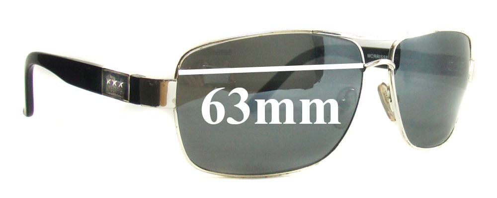 Morrissey Airfield Replacement Sunglass Lenses - 63mm Wide