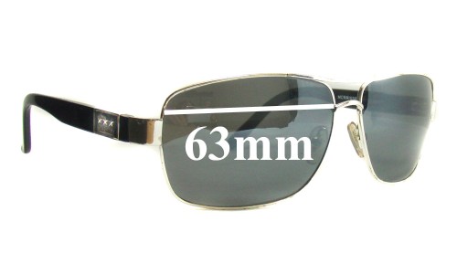 Sunglass Fix Replacement Lenses for Morrissey Airfield - 63mm Wide 