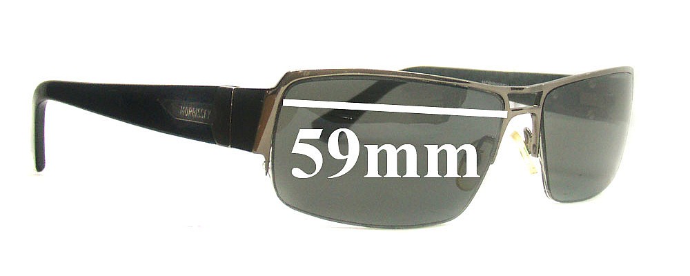 Morrissey Commander Replacement Sunglass Lenses - 59mm THESE CAN ONLY BE MADE IN THE LAB - CUSTOM CUT ONLY